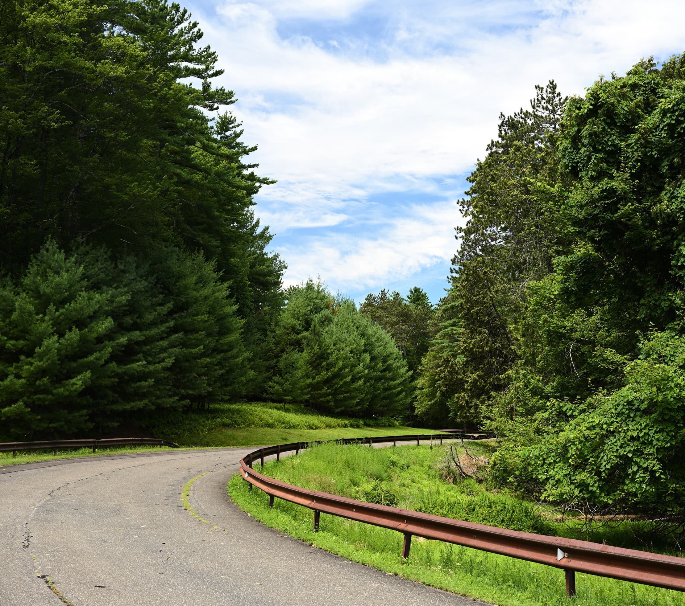 Image of a beautiful winding path.